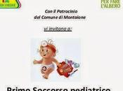 Corso gratuito primo soccorso pediatrico