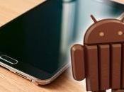 Android KitKat 4.4.2 arriva Galaxy Note
