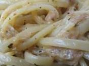 Linguine carpaccio tonno