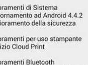 Aggiornamento Android 4.4.2 KitKat Download