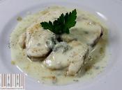 Rana pescatrice gorgonzola