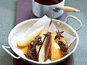 Pere salsa cioccolato spezie.