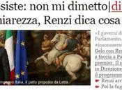 Letta Renzi: “non dimetto”, come muore partito…