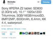 Sony Xperia Tablet Ecco Specifiche Tecniche