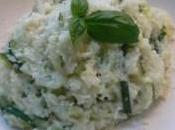 Risotto gorgonzola basilico