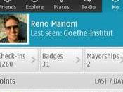 Duri a...morire certi sviluppatori Aggiornamento importante piattaforma Symbian: Foursquare aggiornata alla versione 2.0.1016