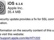 Apple rilascia 6.1.6 iPhone iPod touch