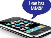 Come inviare solo testo iPhone 3GS,