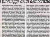 Grillo fuorilegge della democrazia, Giuliano Ferrara, Foglio febbraio 2014