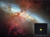 Hubble cattura brillante supernova 2014J