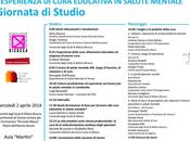L’ESPERIENZA CURA EDUCATIVA SALUTE MENTALE, giornata studio, aprile 2014, Università Milano Bicocca, Aula Martini