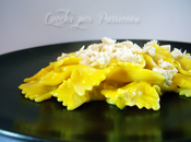 Farfalle salsa allo Zafferano Orata (ricetta riciclo)
