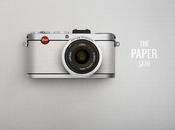 Leica fotocamera fatta carta Fedrigoni