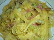 Tagliatelle fresche all’uovo guanciale, verza cipolla