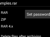 L’applicazione WinRAR disponibile ufficialmente Android
