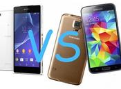 Sony Xperia Samsung Galaxy caratteristiche confronto