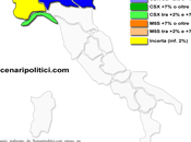 Sondaggio NORD (SCENARIPOLITICI marzo 2014): 38,0% (+5,0%), 33,0%, 23,3% primo partito inseguito crescita