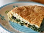 Focaccia rosoline with field poppy leaves