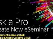 Pro: nuovi seminari gratuiti sulla Creative Cloud