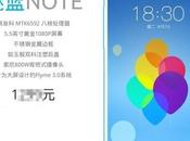 Blue Charm Note: Meizu presenterà breve phablet?