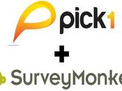 Pick1 annuncia oggi nuova partnership SurveyMonkey