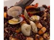 Ricette pesce: riso venere frutti mare