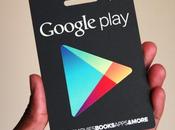 Carte regalo Google Play presto disponibili Italia