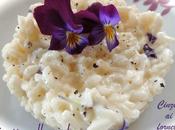 Risotto alle violette