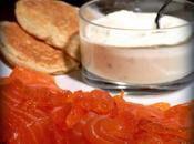 BLINIs SEGALE FIOCCHI AVENA SALMONE marinato alla CANNELLA ANICE STELLATO