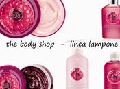Body Shop linea lampone: burri corpo, docciaschiuma scrub edizione limitata