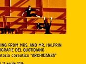 Learning from Mrs. Halprin laboratorio coreutico ARCHIDANZA