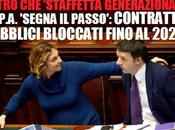 Statali: contratti bloccati fino 2020, altro "staffetta generazionale"!