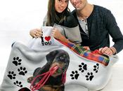 Stampa foto cucciolo sulla coperta scozzese targata Fotomox