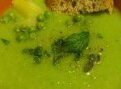 Crema piselli patate