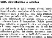 Karl Polanyi, L’economia come processo istituzionale, AA.VV., Traffici mercati negli antichi imperi, Einaudi, 1978, segg.