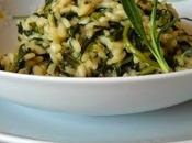 risotto l'erba cucco Risotto with silene