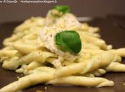 Fusilli lucani pesto ricotta bufala basilico profumo limone tutto Sud!