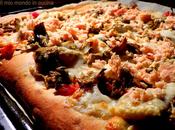 PIZZA CARCIOFI, formaggio CAPRA TONNO