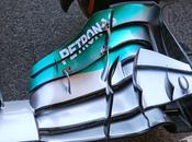 Spagna: piccoli interventi sull'ala anteriore della Mercedes