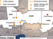 Dove sono posizionati militari francesi Africa