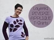 Magliette strati reverse applique: coprire macchie