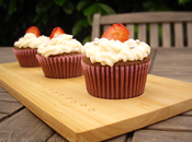 Cupcakes Cioccolato fondente Fragole