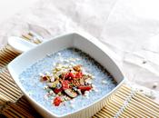 Almonds coconut milk chia seed pudding