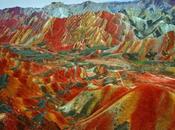 CINA montagne arcobaleno +Foto