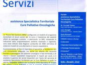 Carta servizi della Assistenza Specialistica Territoriale Cure Palliative oncologiche, Ospedale Valduce Como associazione Antonio Palma, 2014
