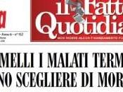 Eutanasia Gemelli? bufala Fatto Quotidiano”
