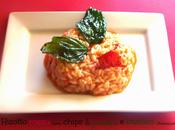 Risotto rosso chips pomodoro basilico croccante promessa