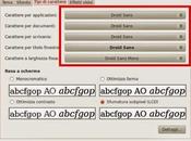 Guida alla gestione caratteri Ubuntu.