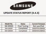 Galaxy Note preparano Android 4.4.3... altri (S4,