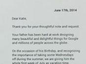 “Caro Google”: lettera Katie datore lavoro padre